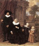 HALS, Frans Family Portrait oil on canvas